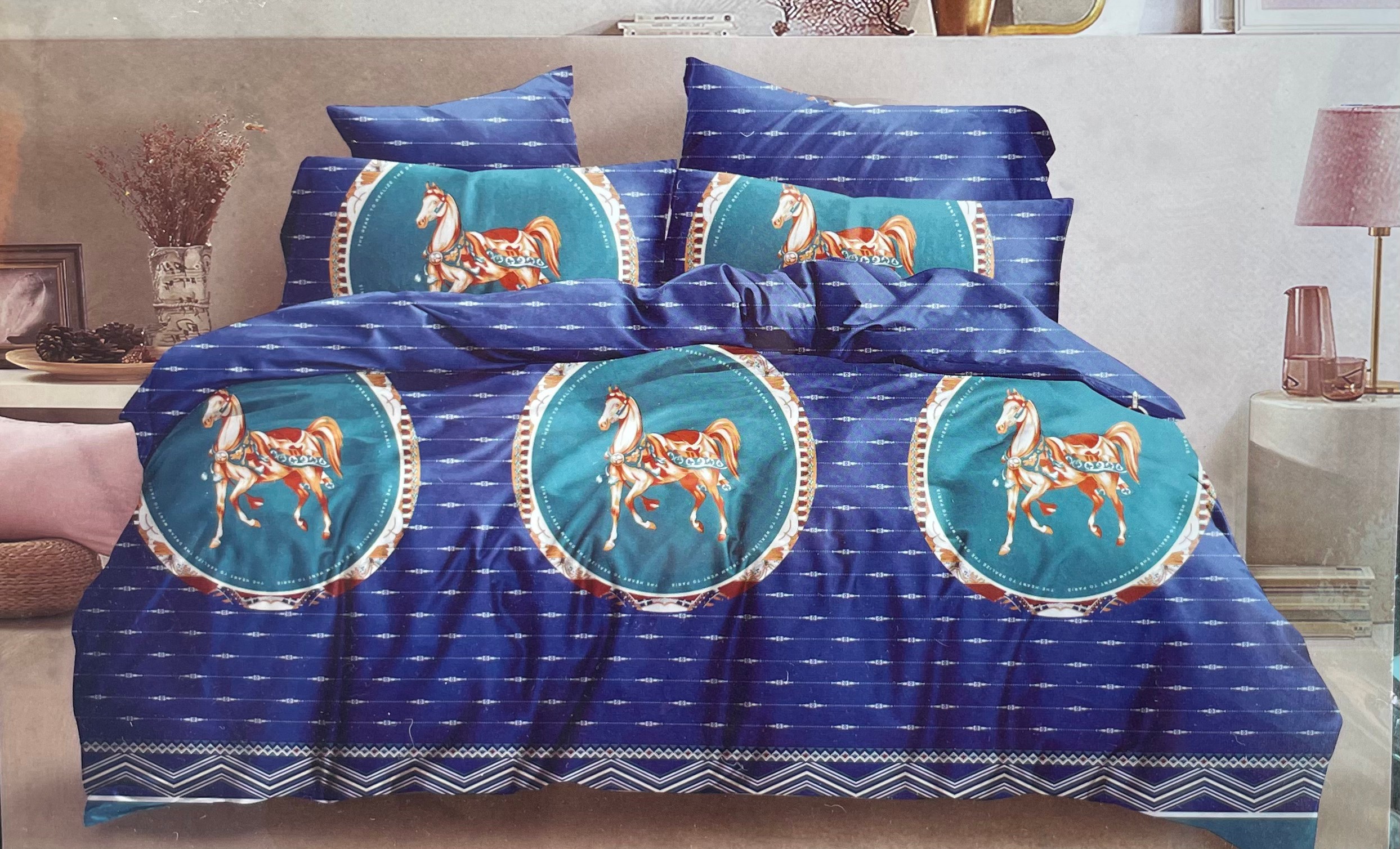 ชุดนวมลายการ์ตูน 6 ฟุต #มียางรัดมุม 360 องศา งานพรีเมี่ยม(เกรด AA) ( 6ชุดคละลาย)