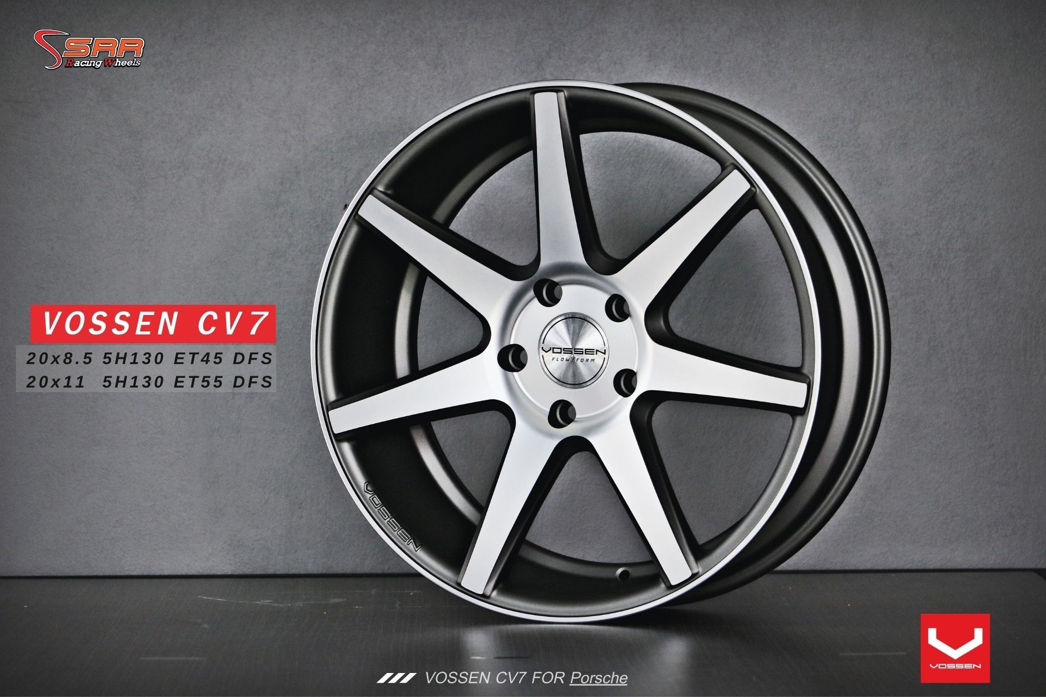 VOSSEN CV7 ล้อแท้ สำหรับรถ Porshce ขอบ20 5x130 ราคาพิเศษ