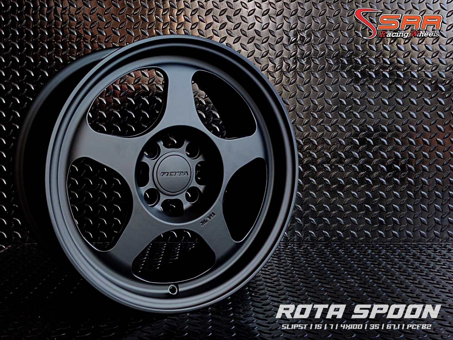 SPOON ROTA ขอบ15 4H100 ET35 PCFB2 ราคาพิเศษ