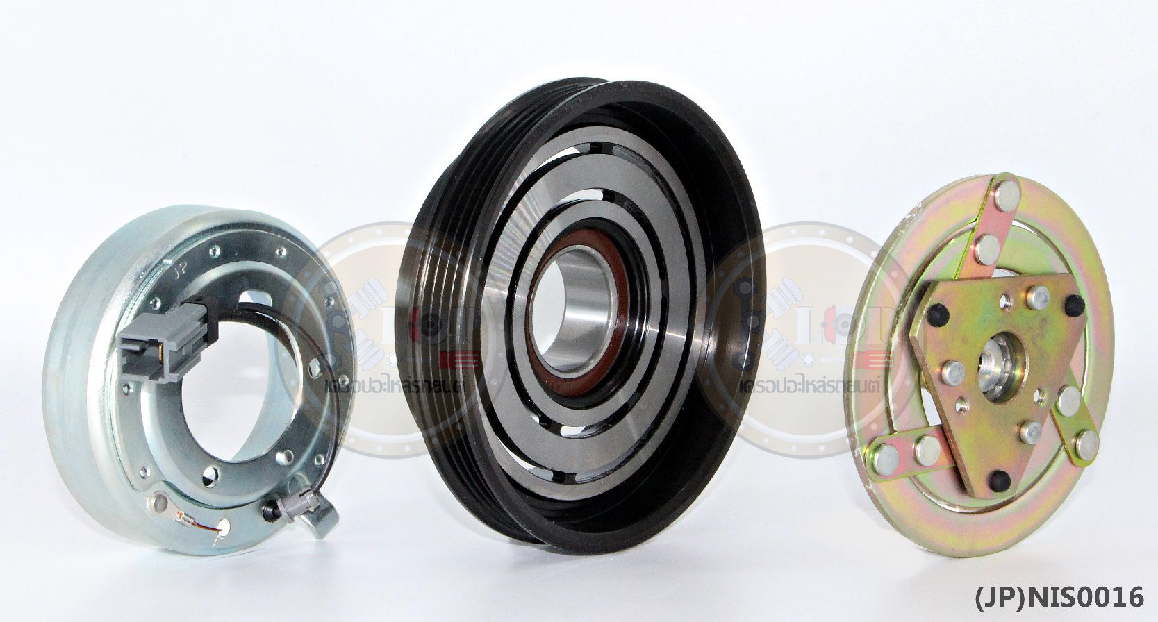 (JP)NIS0016-JP ชุดหน้าคลัทช์(Vinn) NISSAN SUNNY B13,B14 ร่องยื่น (ญี่ปุ่น) 140mm. 4PK 12V.