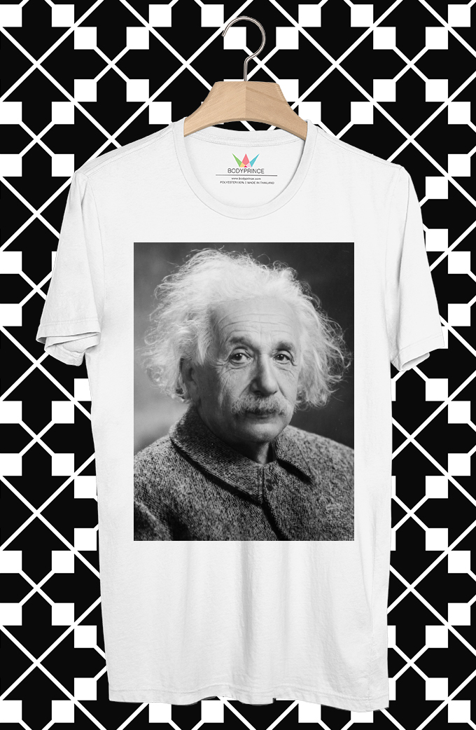 BP879 เสื้อยืด Albert Einstein #4