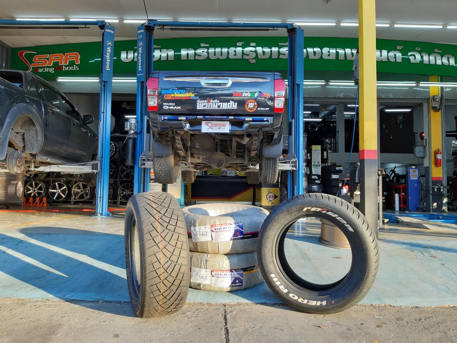 RAIDEN HERO R111 ยางขอบขาว 265/55R18 ยางปี19 ราคาพิเศษ