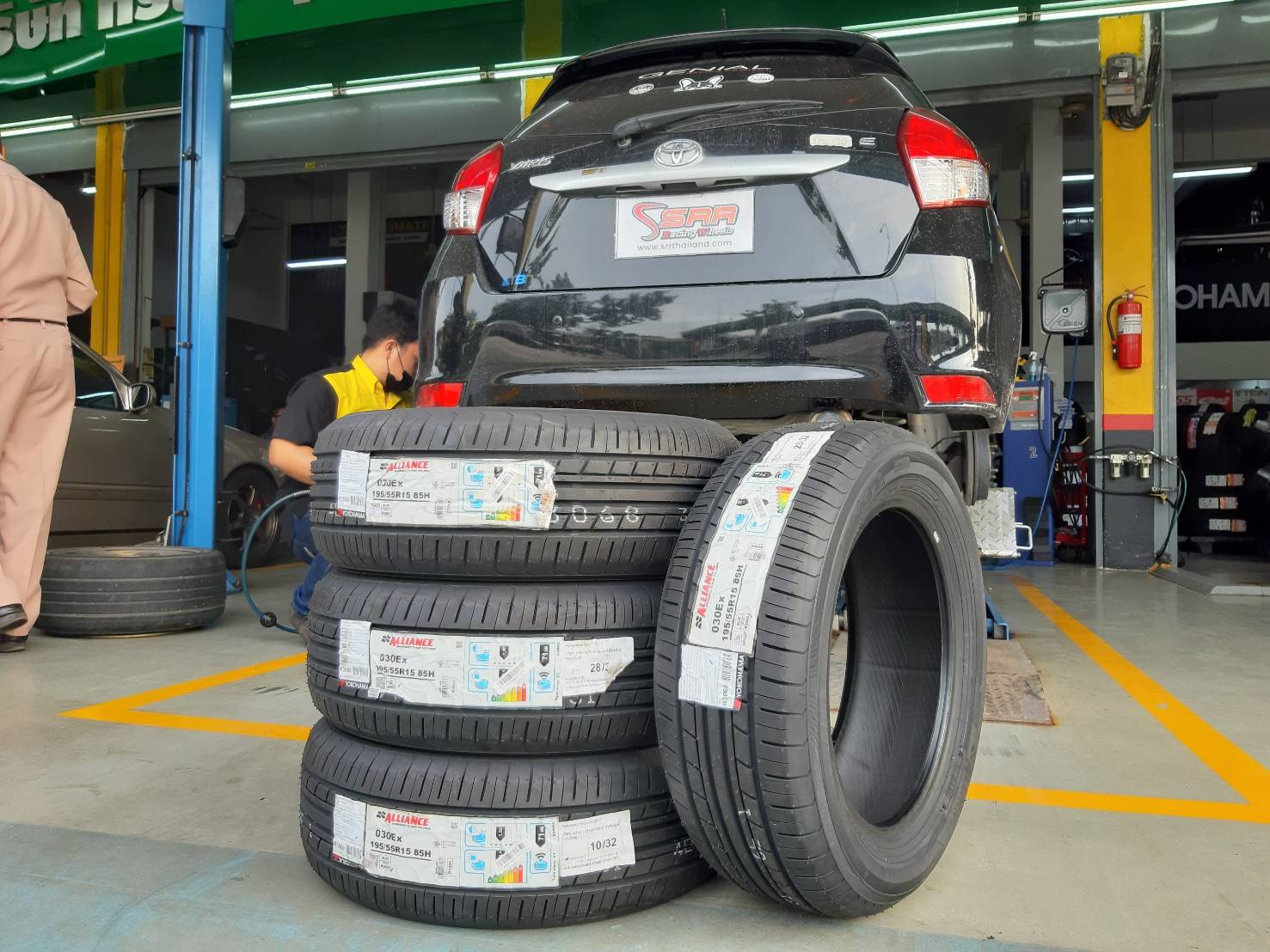 YOKOHAMA ALLIANCE 030Ex 195/55R15 ยางใหม่ปี20 ลดราคาพิเศษ