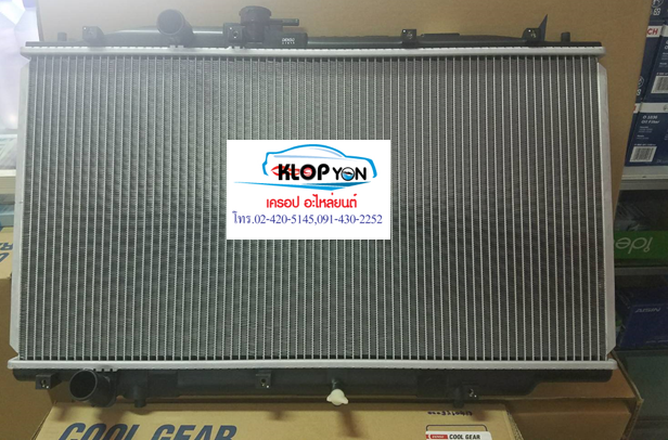 แผงหม้อน้ำ DENSO COOL GEAR ( HONDA Accord'03-'06 3.0 A/T)