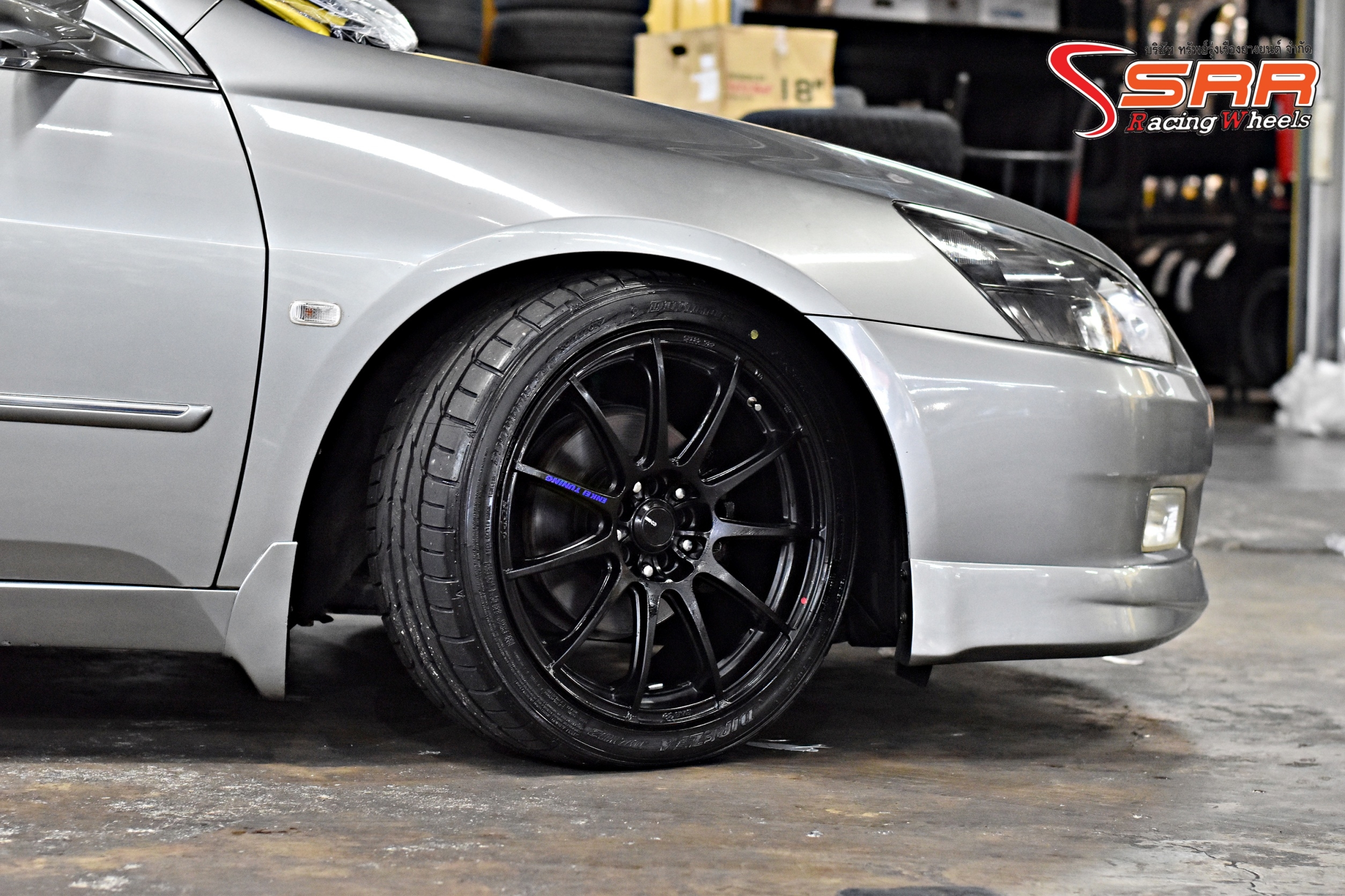 ENKEI TUNING SC22 ขอบ18 ET+40 10H100-114.3 DBK2K