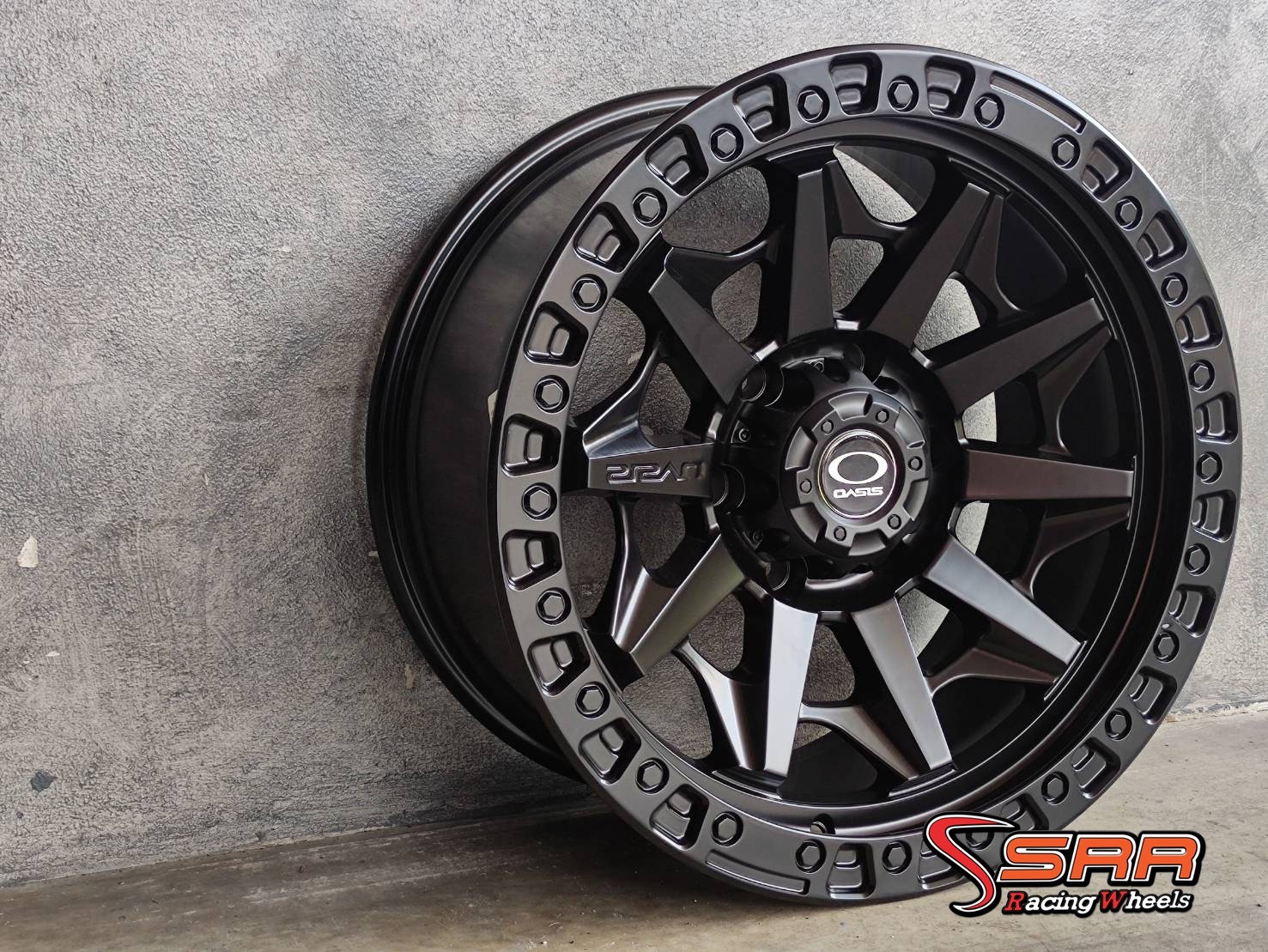OASIS Dsrk-10 18x9 6H139.7 ET0 Matte Black ราคาพิเศษ