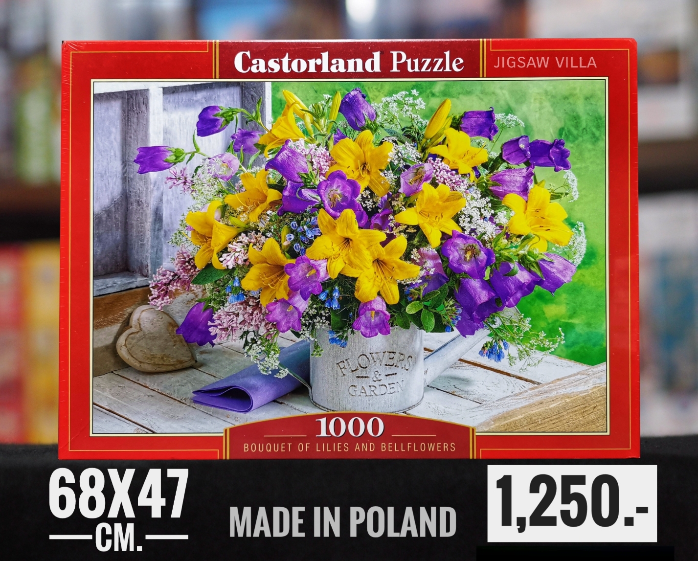 Castorland - Bouquet of Lilies and Bellflowers 1000 pcs.