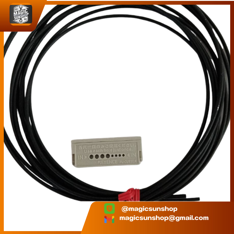 KEYENCE FIBER PHOTOELECTRIC SENSORS FU-87 Cable 2 M.