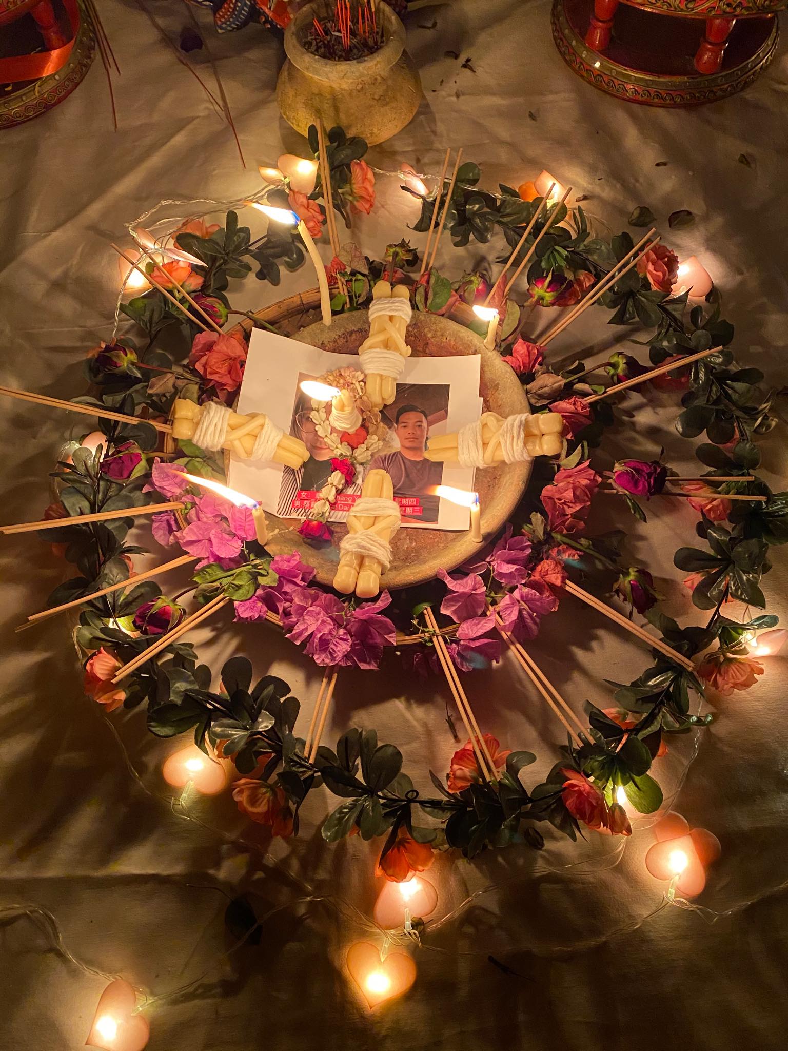 พิธี เสกหมู่รวมวิชา เขมร อิสลาม ธรรมบันลุ