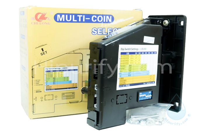 สล๊อดหยอดเหรียญ เครื่องรับเหรียญตู้น้ำ Muti Coin Acceptoe (CCI)
