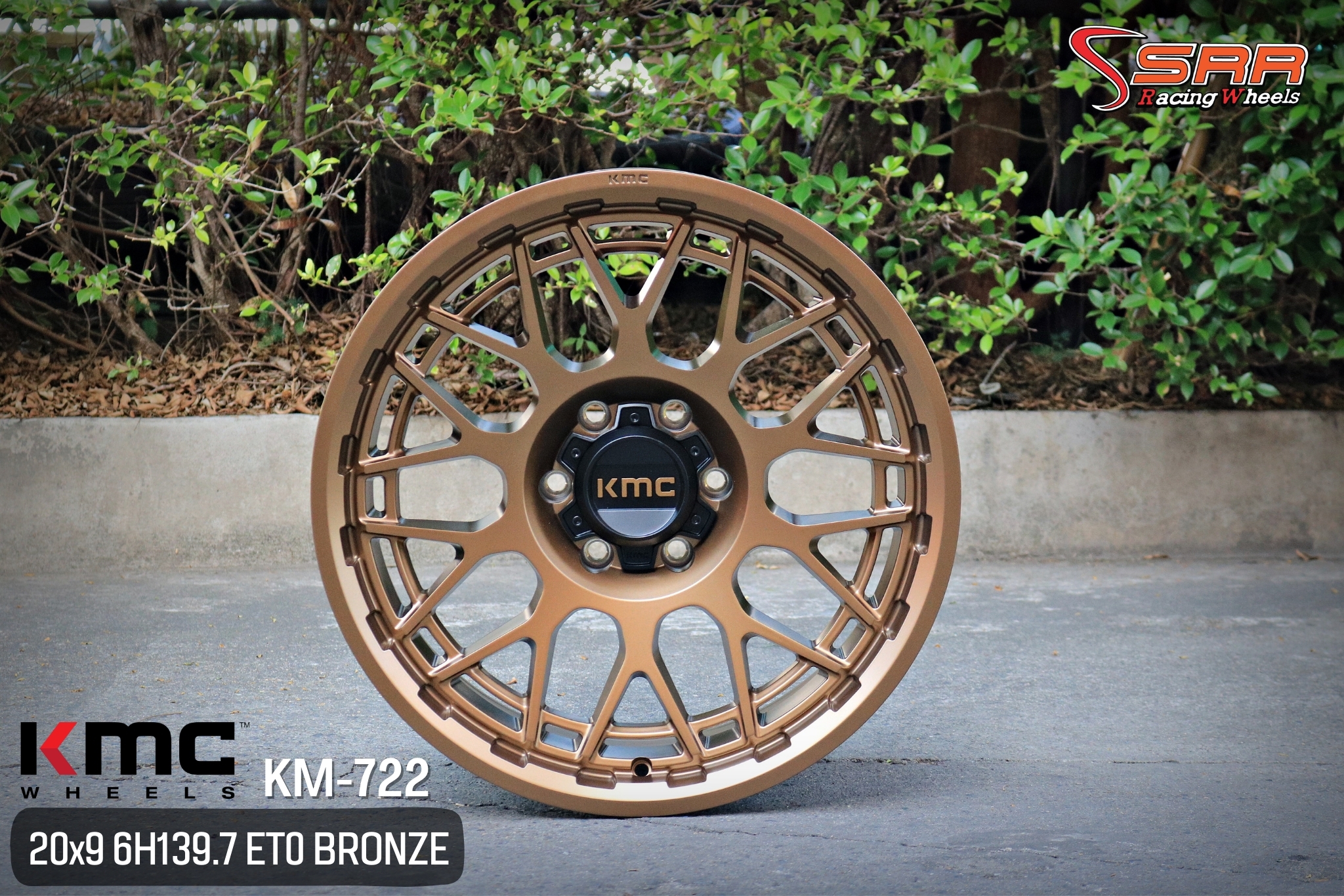 KMC KM722 ขอบ20 6x139.7 ET0 BRONZE ราคาพิเศษ