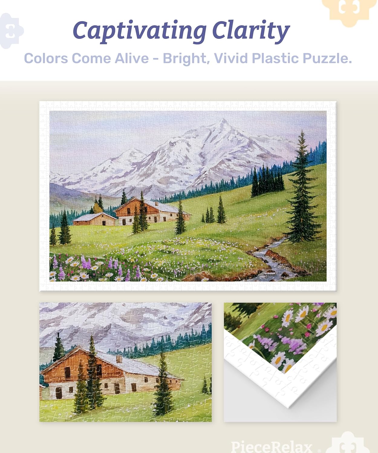 Pintoo - Mountainous Tranquility 1000 pcs.
