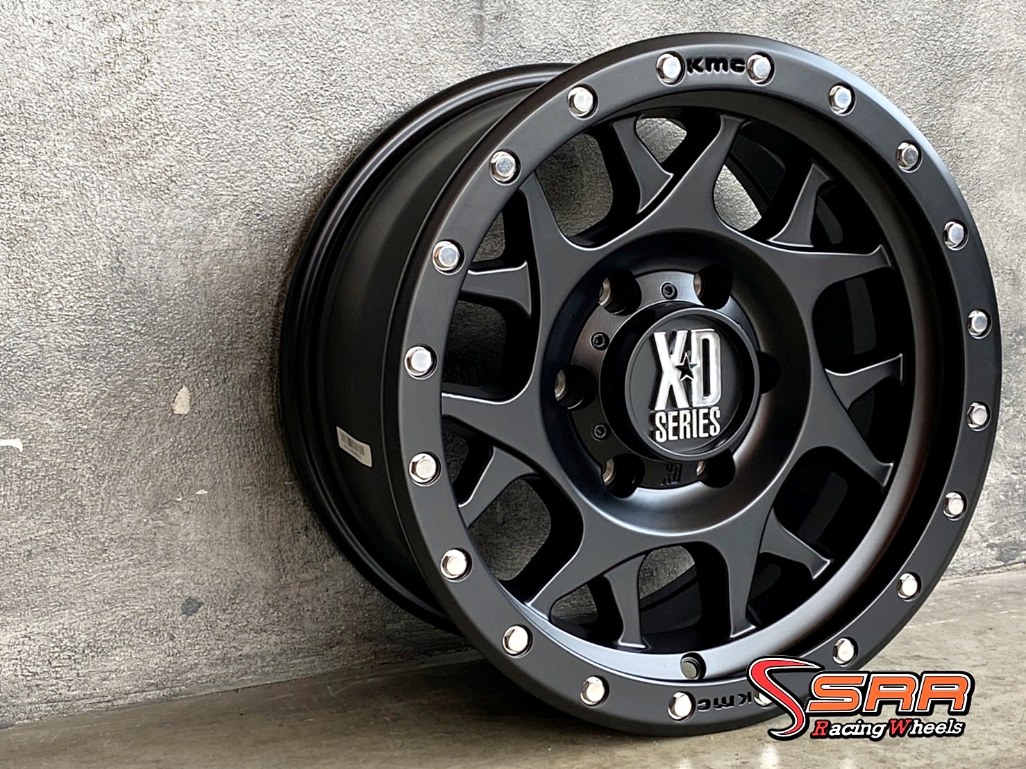 XD127 KMC 16x8 6H139.7 ET+0 S-BLK ราคาพิเศษที่SRR