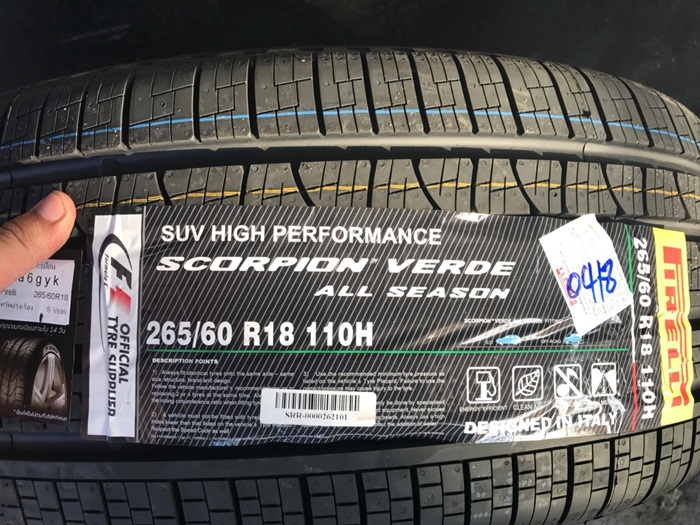 PIRELLI SCORPION VERDE ALL SEASON 265/60R18 ปี18