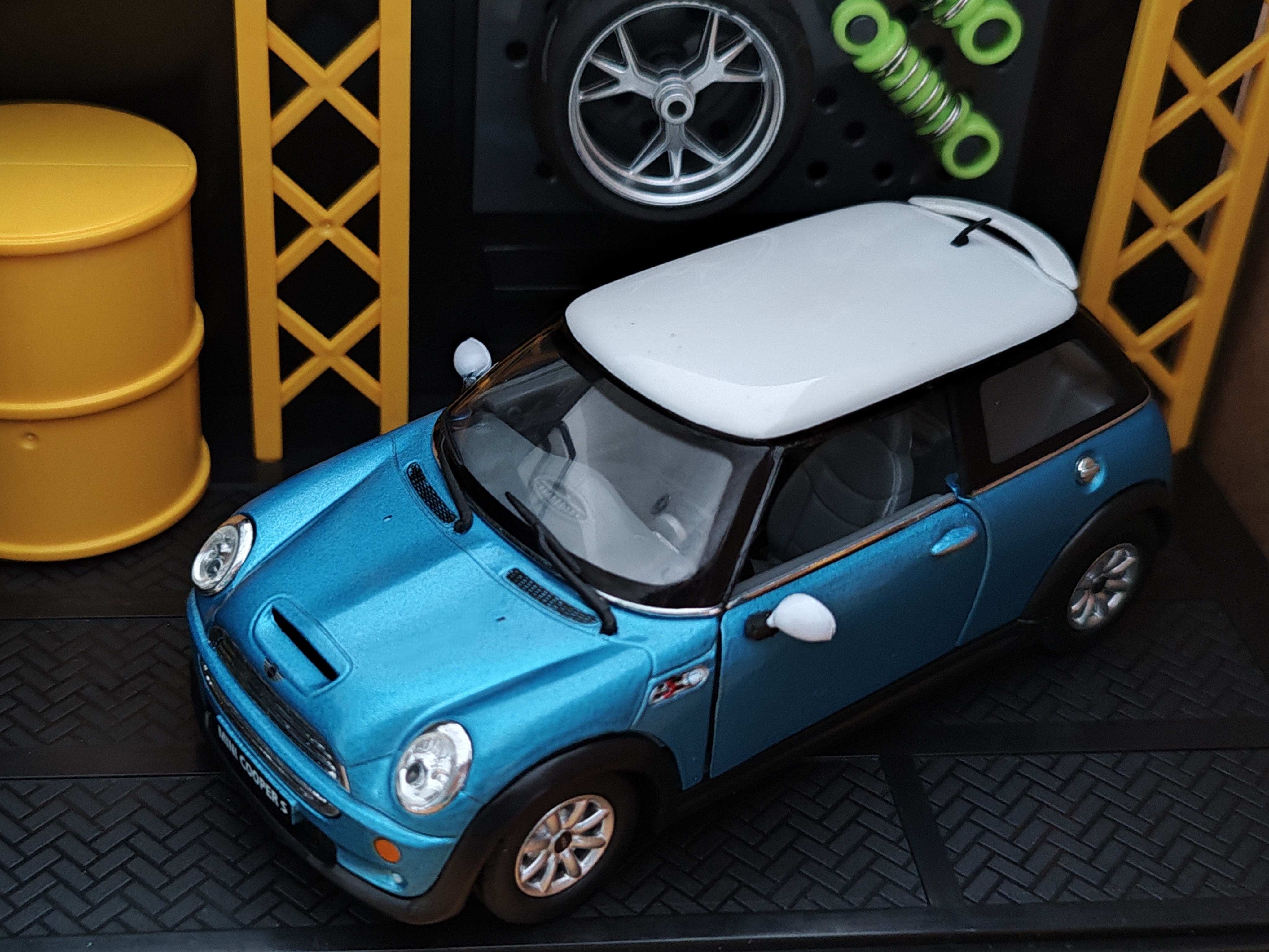 โมเดลรถเหล็ก Mini Cooper S (ปลีก-ส่ง)