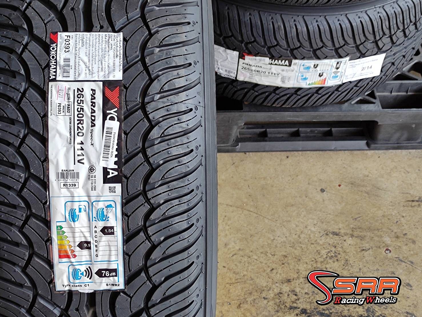 YOKOHAMA PARADA Spec-X 265/50R20 ยางใหม่ปี2021 ราคาพิเศษ