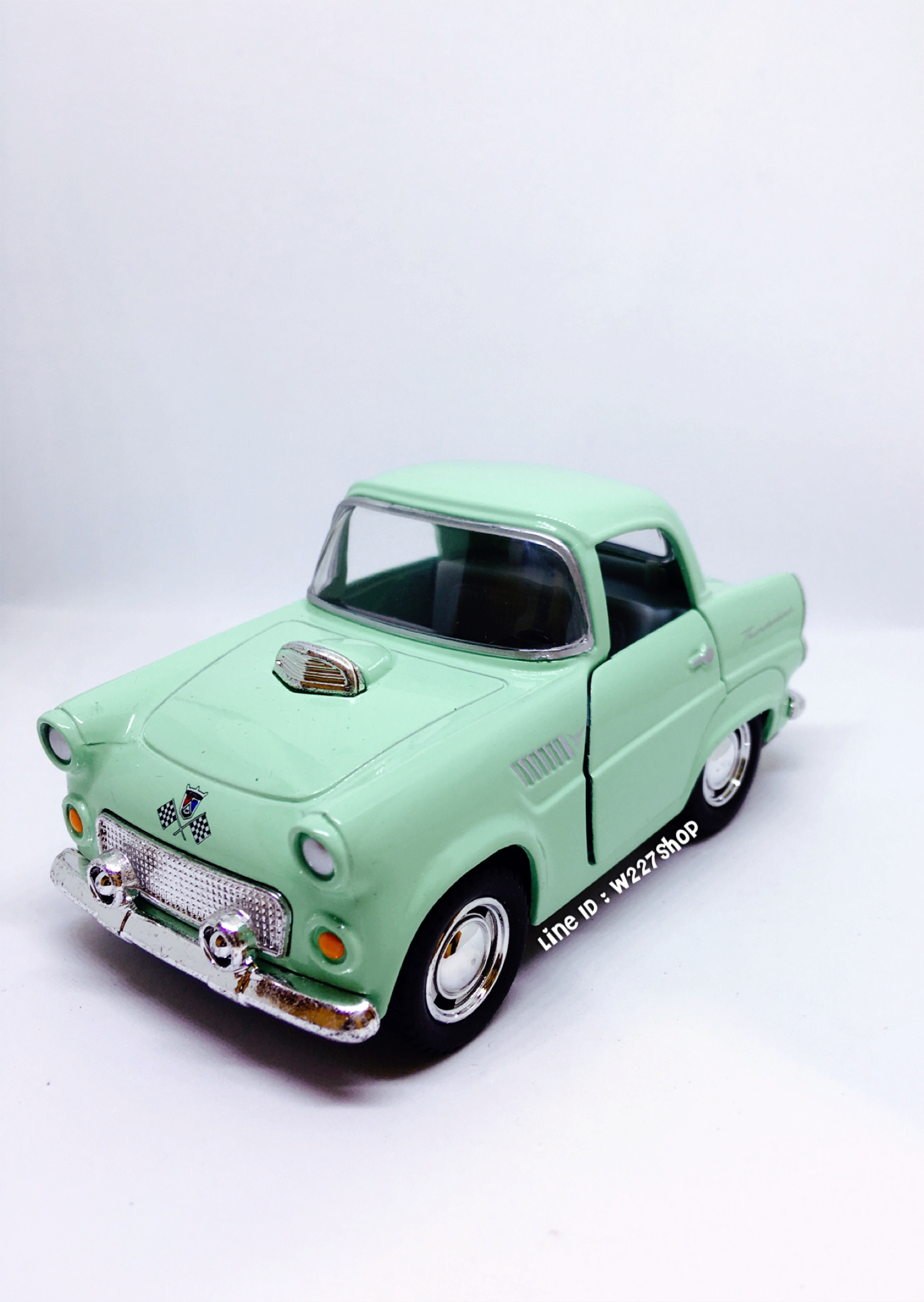 โมเดลรถเหล็ก 1955 Ford Thunderbird ขนาด 4 นิ้ว (ปลีก-ส่ง)