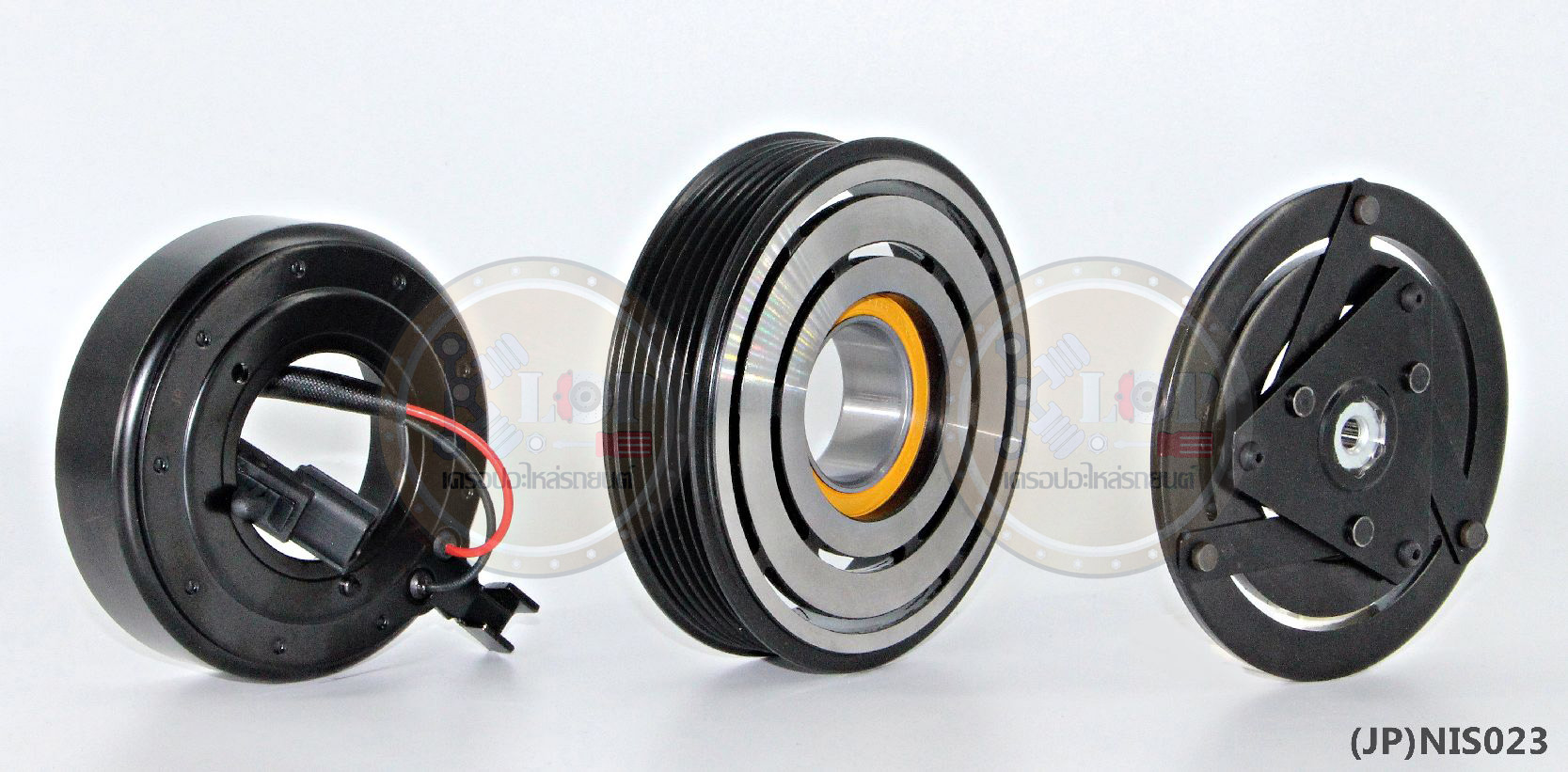 (JP)NIS023-JP ชุดหน้าคลัทช์(Vinn) NISSAN SYLPHY 1.8 (Valeo) (ญี่ปุ่น) 120mm. 6PK 12V.