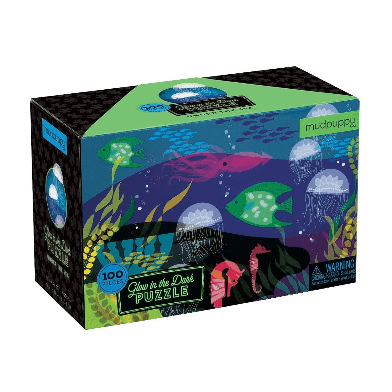 Mudpuppy - Under the Sea (Glow in the Dark) 100 pcs.