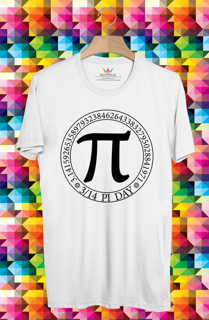 BP5 เสื้อยืด Pi Day #2