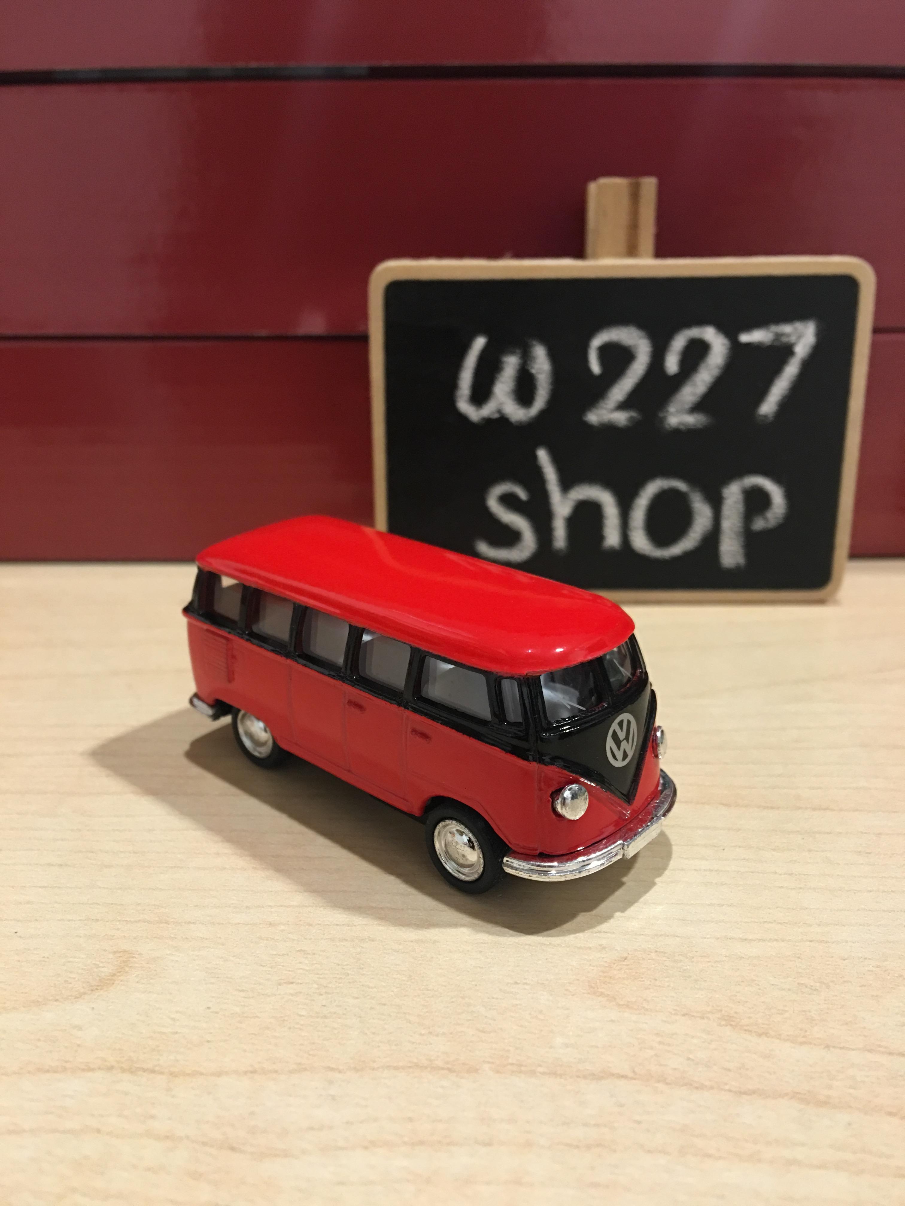 โมเดลรถเหล็ก โฟล์คตู้ 1962 Volkswagen Classical Bus scale 1:64 ขนาด 2.5 นิ้ว กดลาน (ปลีก-ส่ง)