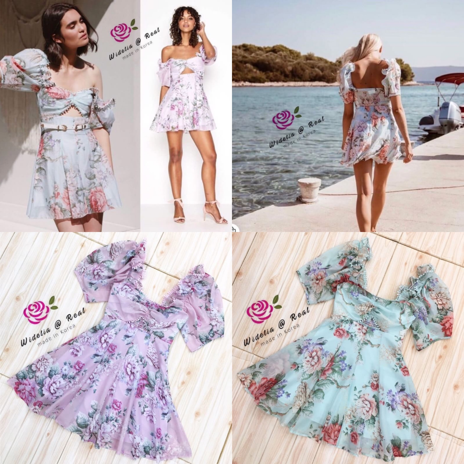 Alice Mccall Mini dress มินิเดรสสุดน่ารัก เนื้อผ้าพิมพ์ลายสีสันสวยสดใส