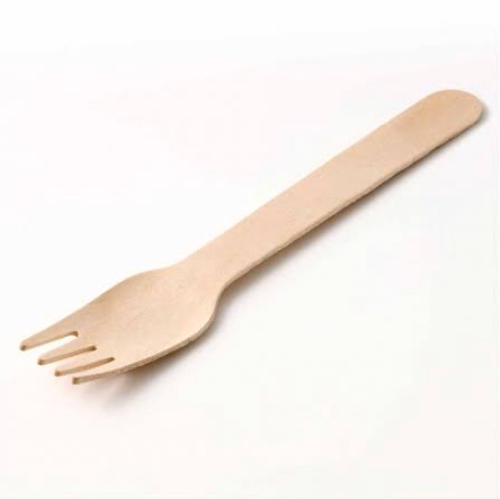 ส้อมไม้ ยาว 16 cm