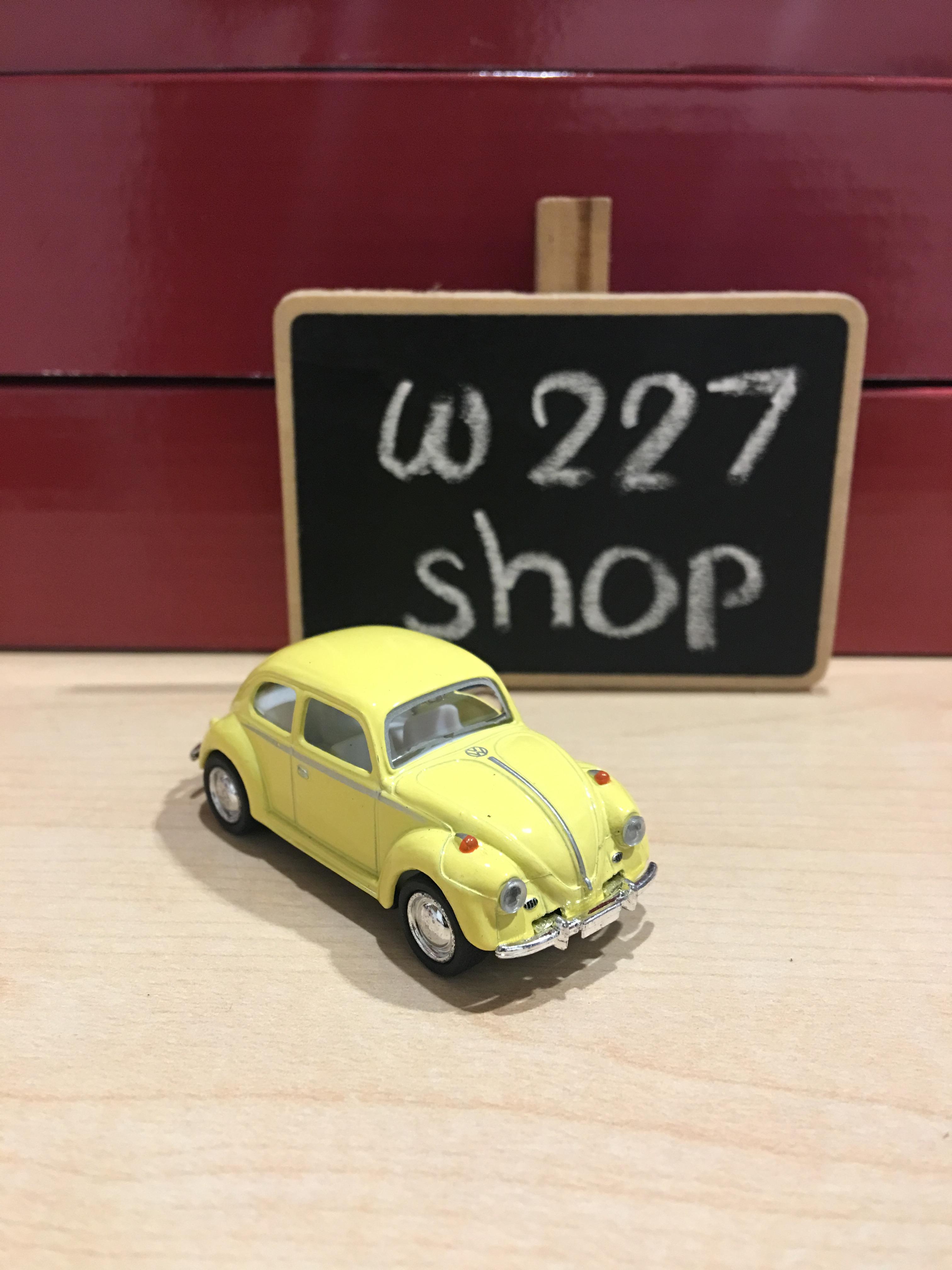 โมเดลรถเหล็ก โฟล์คเต่า 1967 Volkswagen Classical Beetle scale 1:64 ขนาด 2.5 นิ้ว กดลาน (ปลีก-ส่ง)