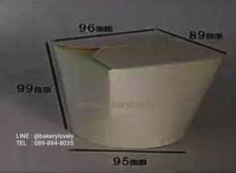 กล่องกระดาษสีขาว ทรงสูง 26 ออนซ์ 800 ml