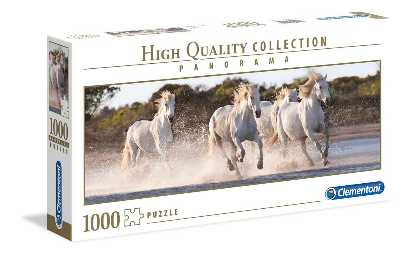 Clementoni - Running Horses (Panorama) 1000 pcs.