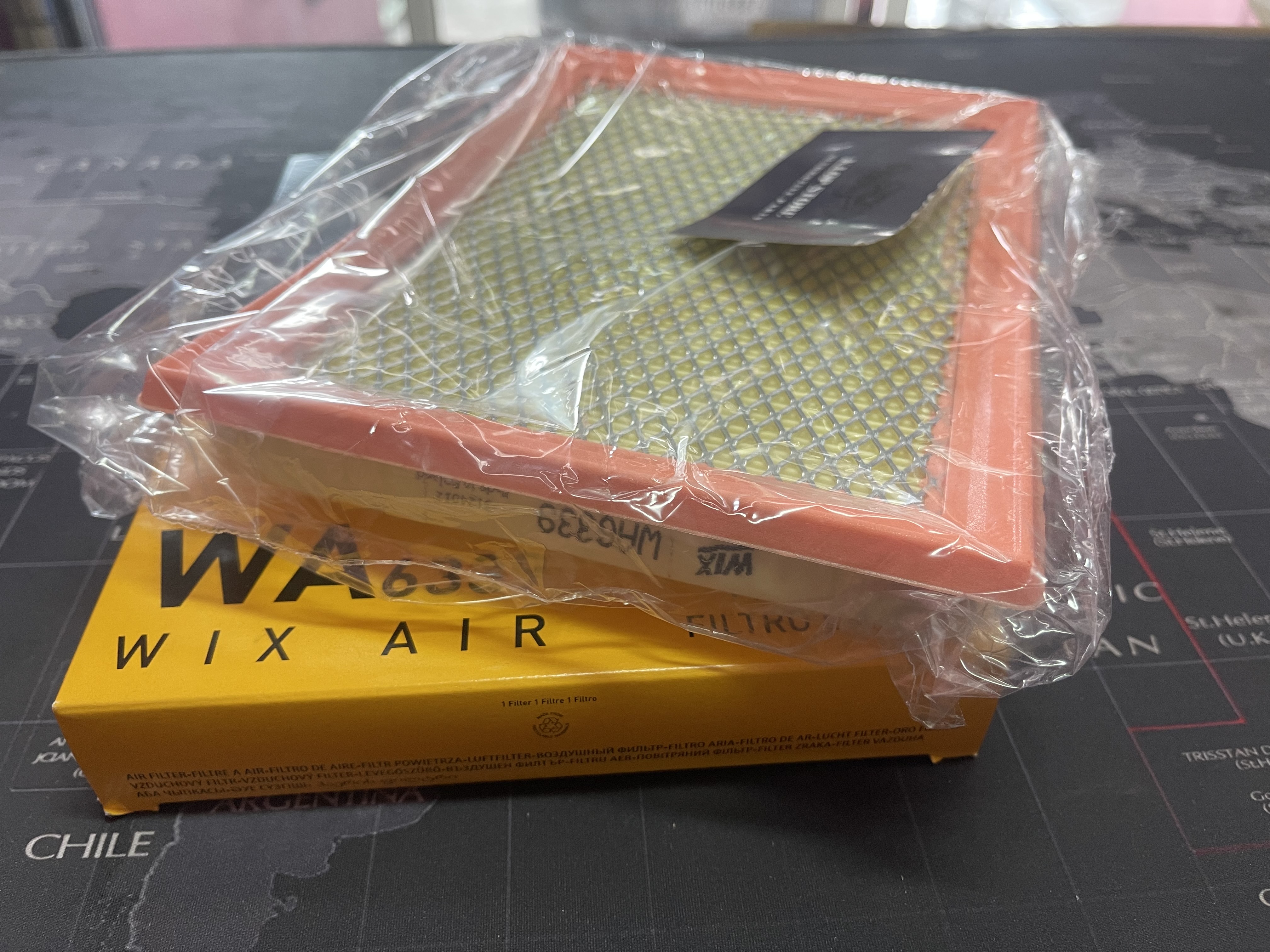 WA6339 กรองอากาศ WIX รุ่น : Honda City ปี96, Civic D16Y, นิสสัน March 1.2 (K13)