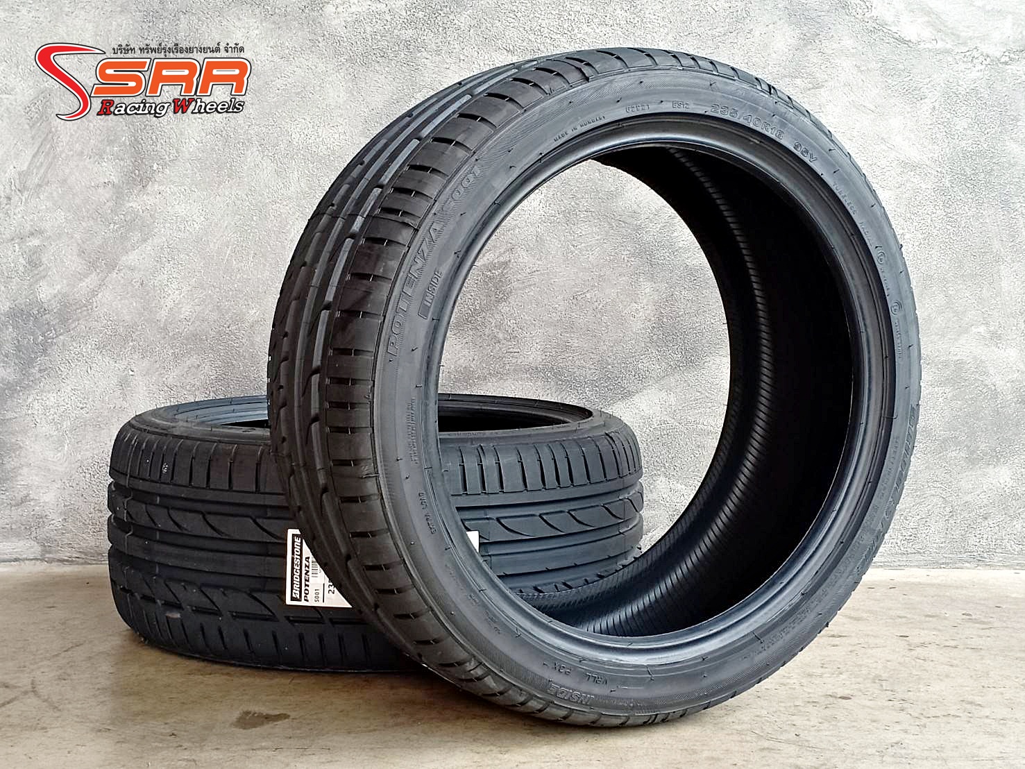 BRIDGESTONE POTENZA S001 235/40R18 ยางใหม่ปี19 ยางนำเข้าราคาพิเศษ