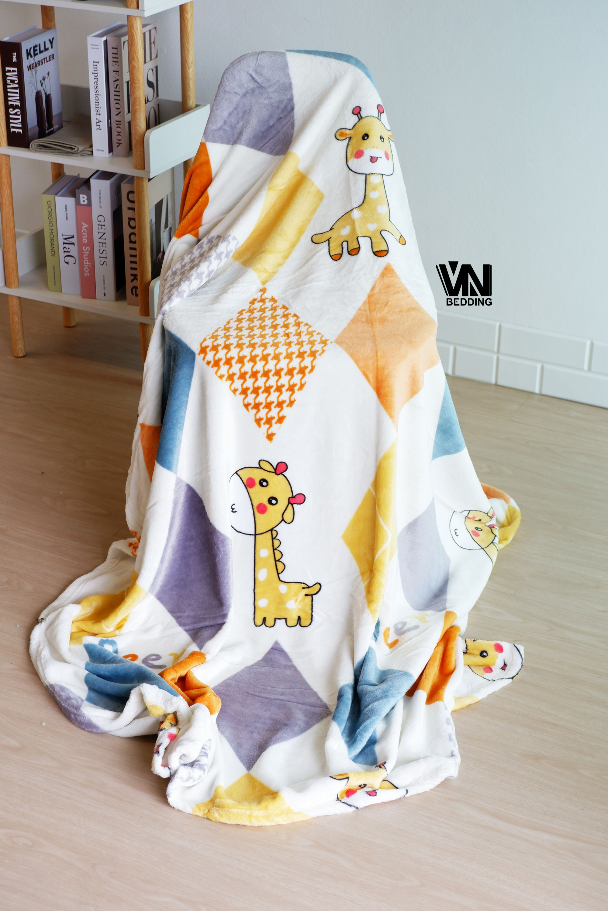 ผ้าห่มนาโน 4.5 ฟุตแบบหนา รุ่นกระเป๋าท๊อฟฟี่ (100ผืน)