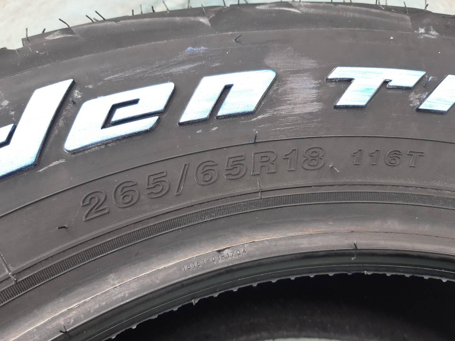 MONSTER TIRES ALL TERRAIN AT-2 265/65R18 ยางปี20 ราคาพิเศษ