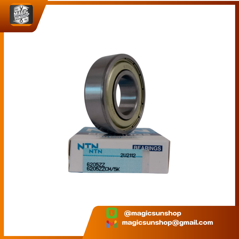 NTN BEARING 6205ZZ CM/5K 25 X 52 X 15 MM