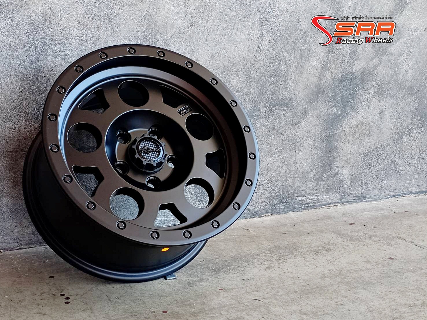 XD2-222 K.speed ขอบ15 5x114.3 ET+10 BLACK-FLAT