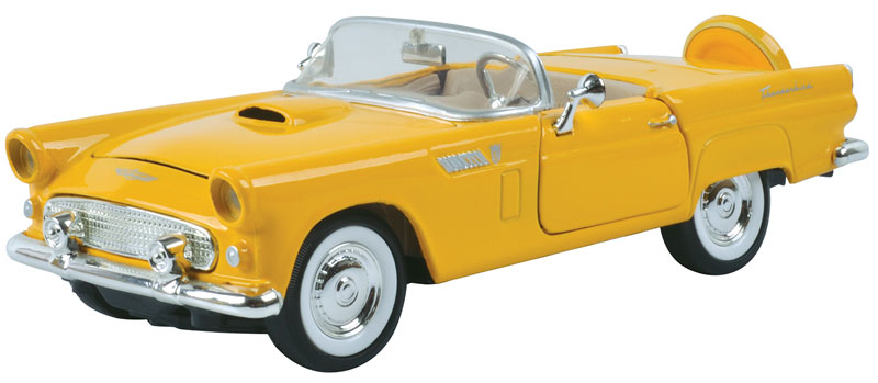 1956 Ford Thunderbird 1:24 โมเดลรถเหล็ก (ปลีก-ส่ง)