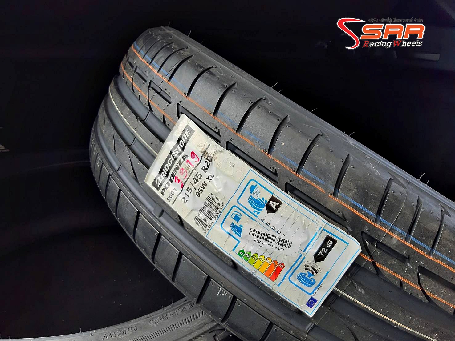 BRIDGESTONE POTENZA S001 215/45R20 ยางนำเข้า สำหรับใส่รถ BMW i8