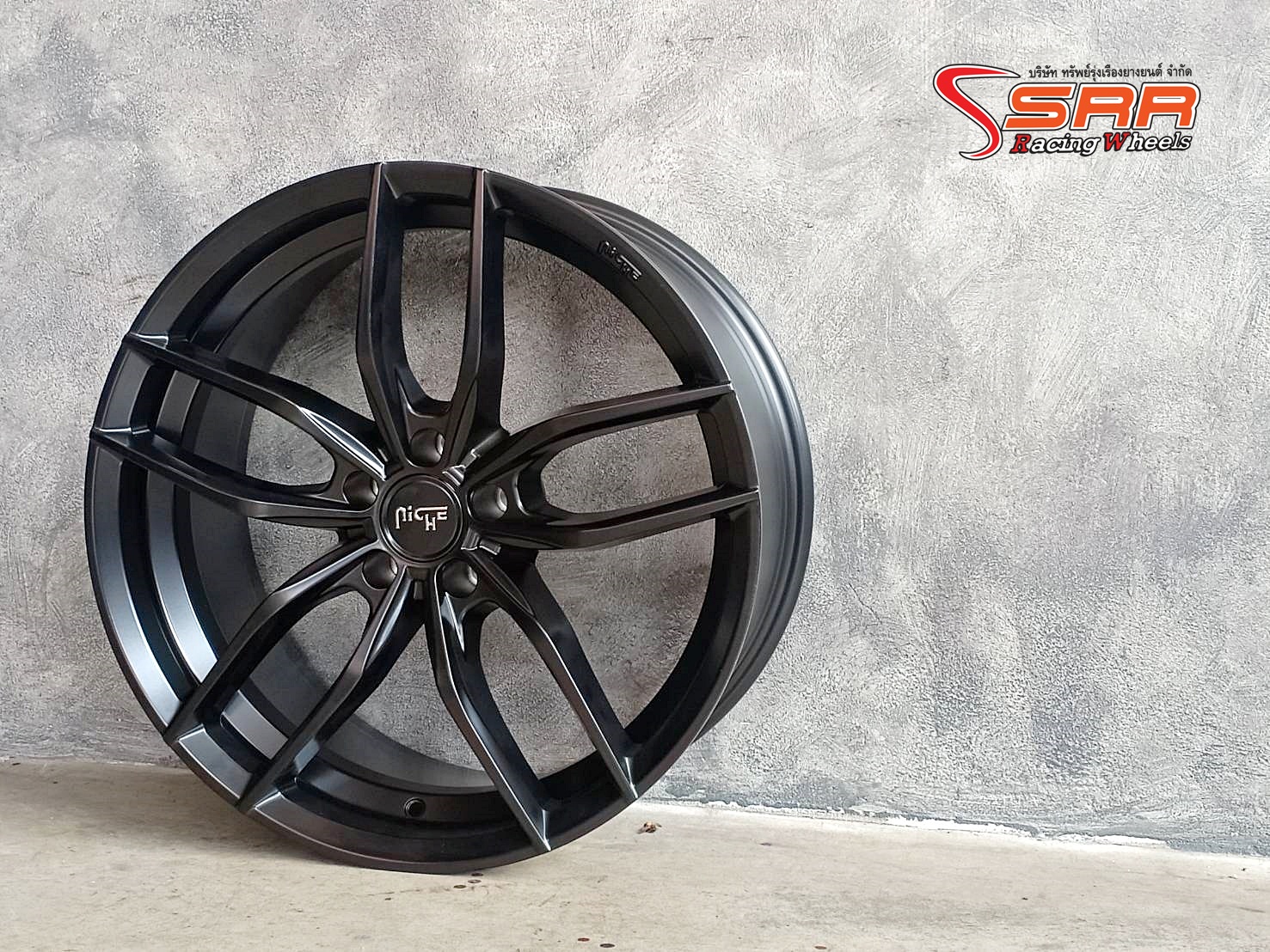 NICHE VOSSO ขอบ20 5x112 MATTE BLACK สำหรับใส่รถBMW Series 5 G30