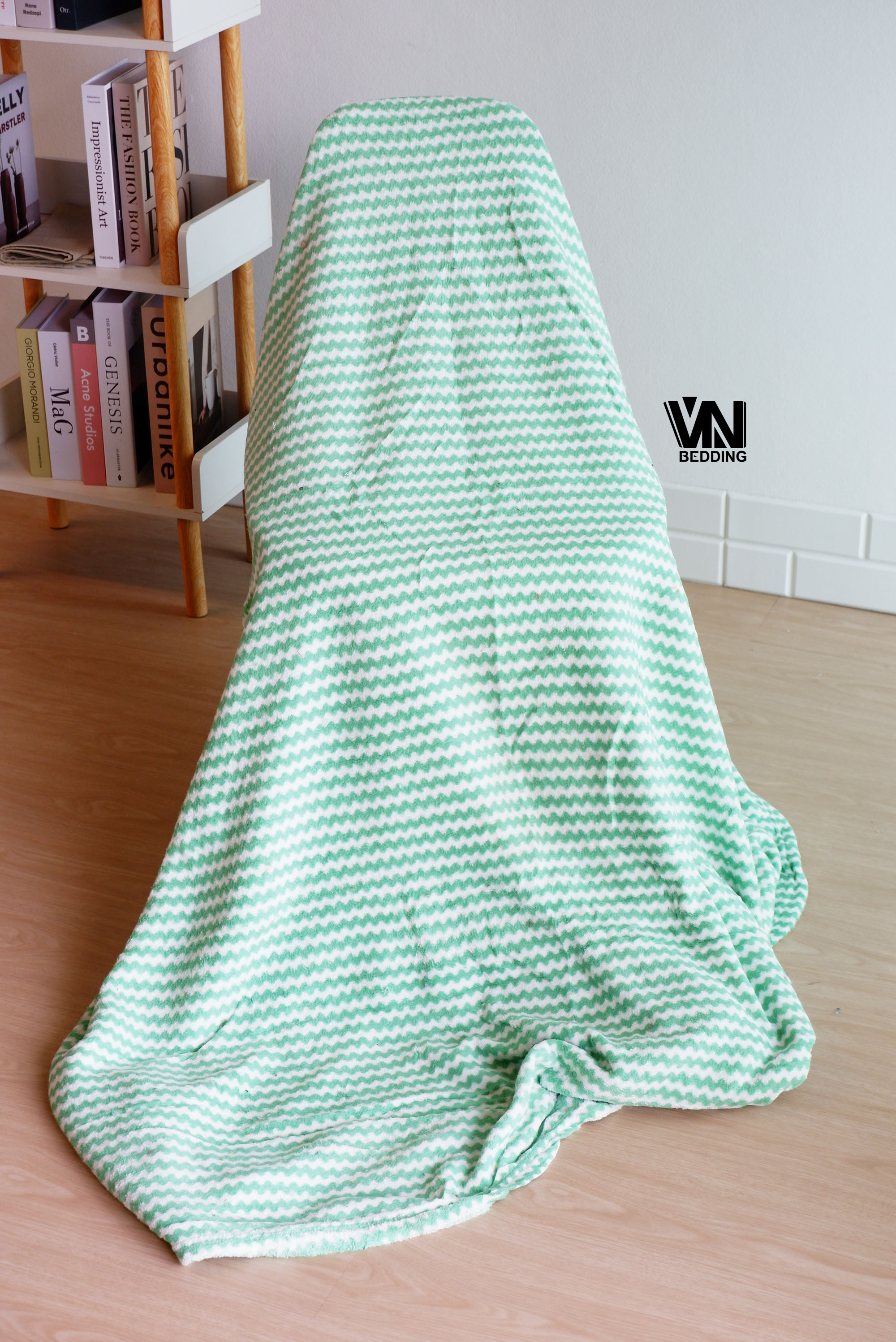 ผ้าห่มนาโน 4.5 ฟุตแบบหนา รุ่นกระเป๋าท๊อฟฟี่ (100ผืน)