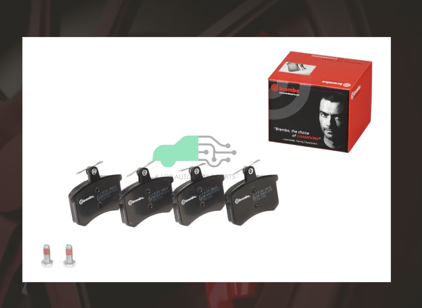 P85 013B ผ้าเบรกหน้า แท้ BREMBO รุ่น BLACK : Audi 80 B4 (2.0), 100 C3 (2.3), A6 C4 (2.3) /Audi A4 B5 (1.8)/ Audi A4 B5 (2.4 V6)/