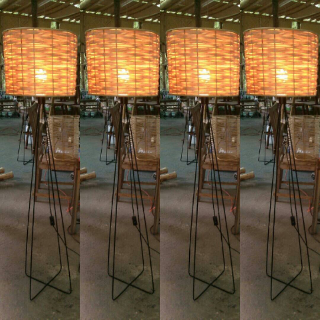 โคมไฟไม้ไผ่ lanna basic