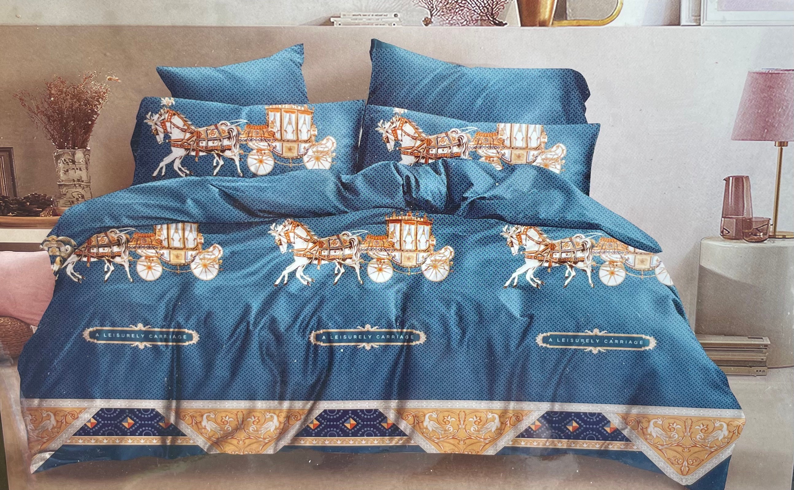 ชุดนวมลายการ์ตูน 6 ฟุต #มียางรัดมุม 360 องศา งานพรีเมี่ยม(เกรด AA) ( 6ชุดคละลาย)