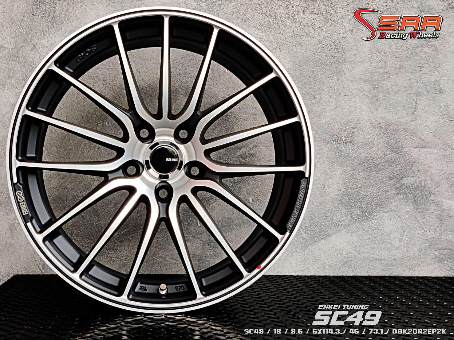 ENKEI TUNING SC49 ขอบ18 5x114.3 DBK2QR2FP2K ราคาพิเศษ