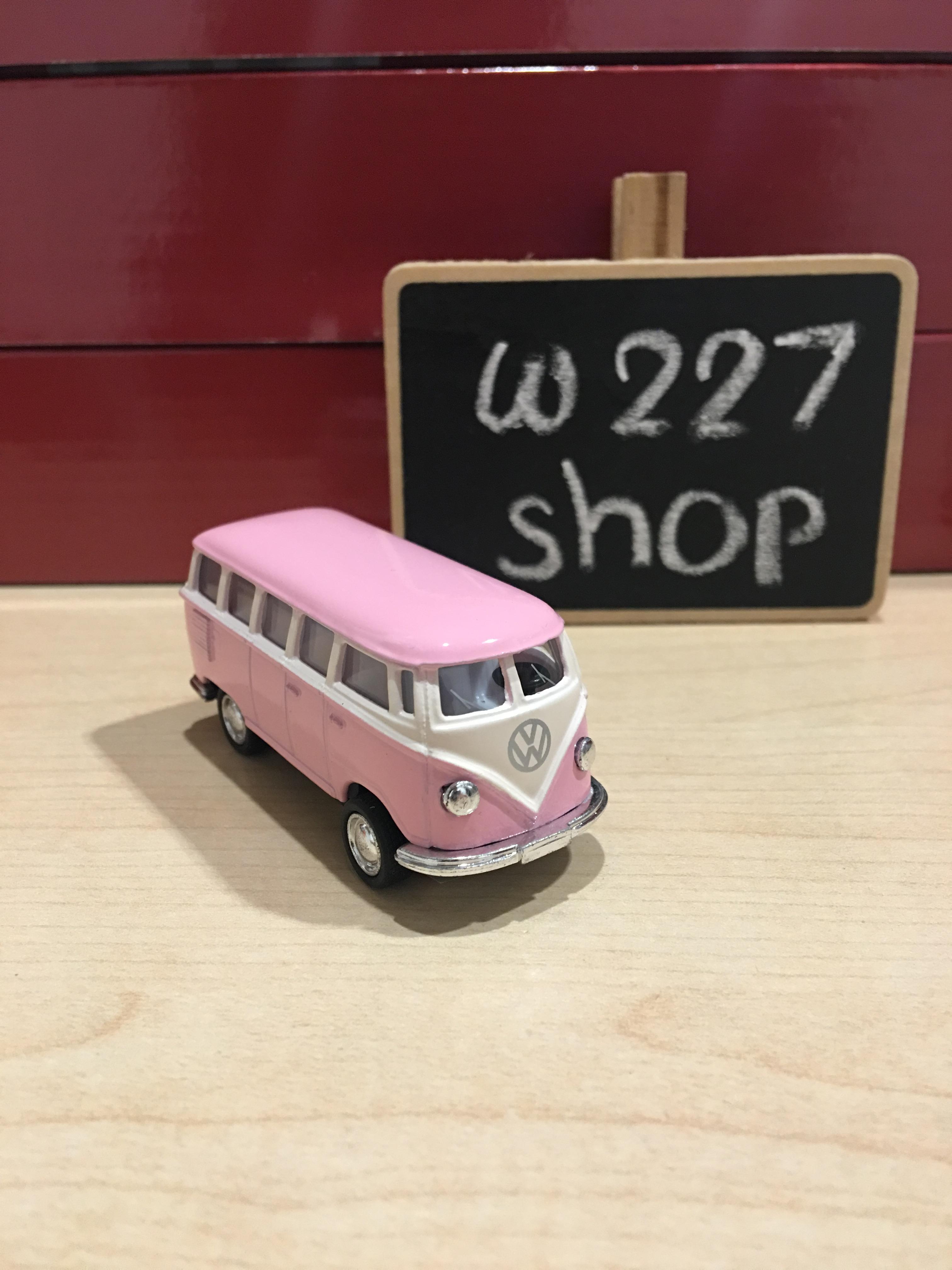 โมเดลรถเหล็ก โฟล์คตู้ 1962 Volkswagen Classical Bus scale 1:64 ขนาด 2.5 นิ้ว กดลาน (ปลีก-ส่ง)
