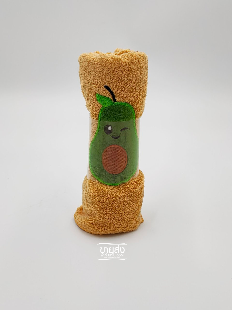 ผ้าเช็ดผมขนเป็ดแบบปักลายการ์ตูน ( 1โหล )