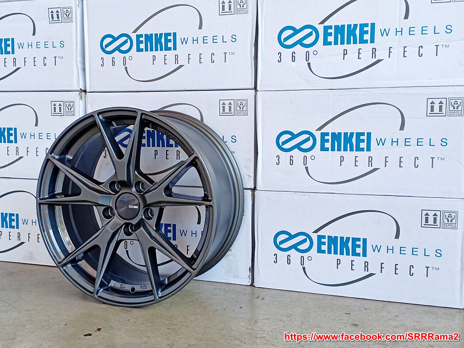 ENKEI PHOENIX ขอบ18 ET35 5x114.3 สีGBU6 สีกันเมทาลิก