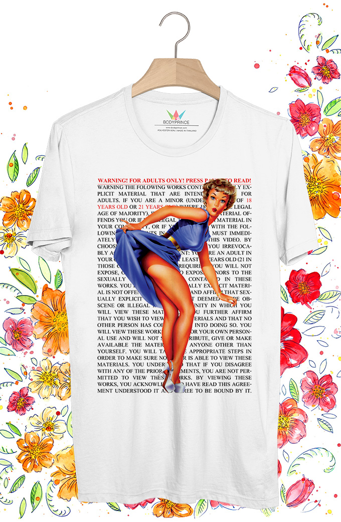 BP652 เสื้อยืด ADULT ONLY #8