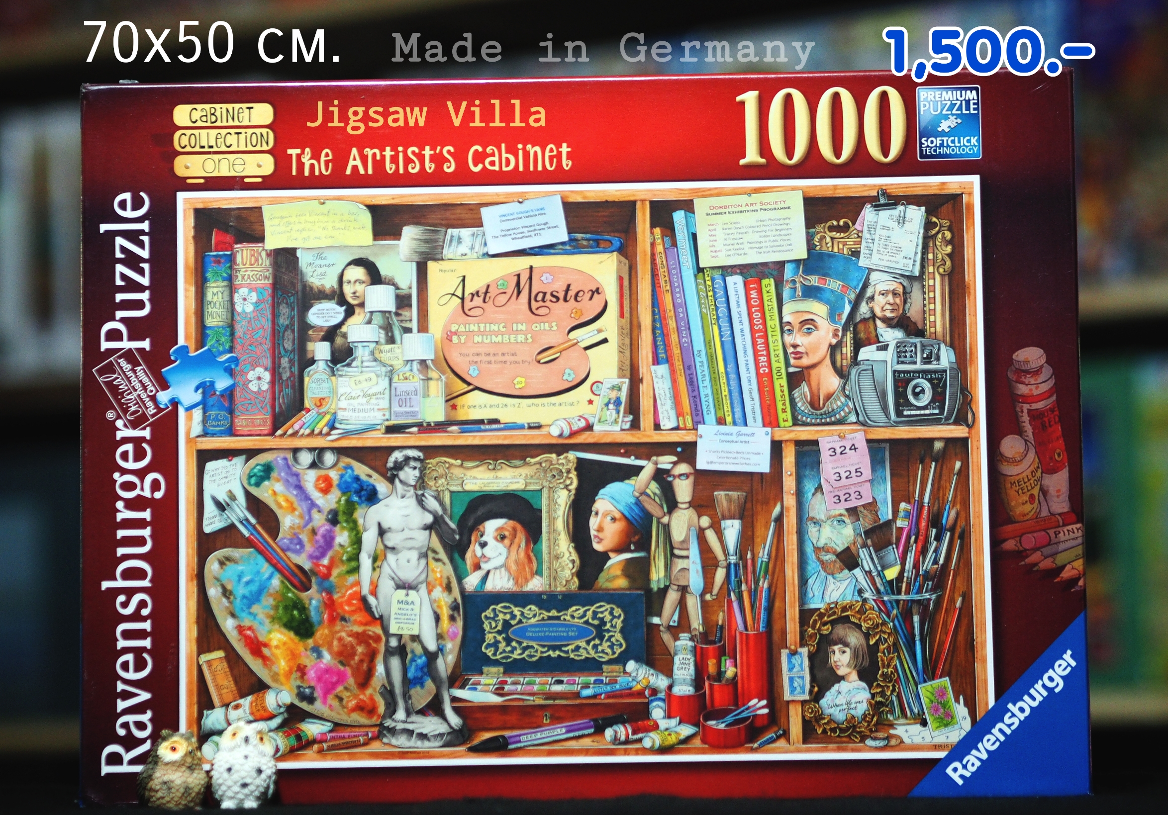 Ravensburger - The Artist's Cabinet 1000 pcs.