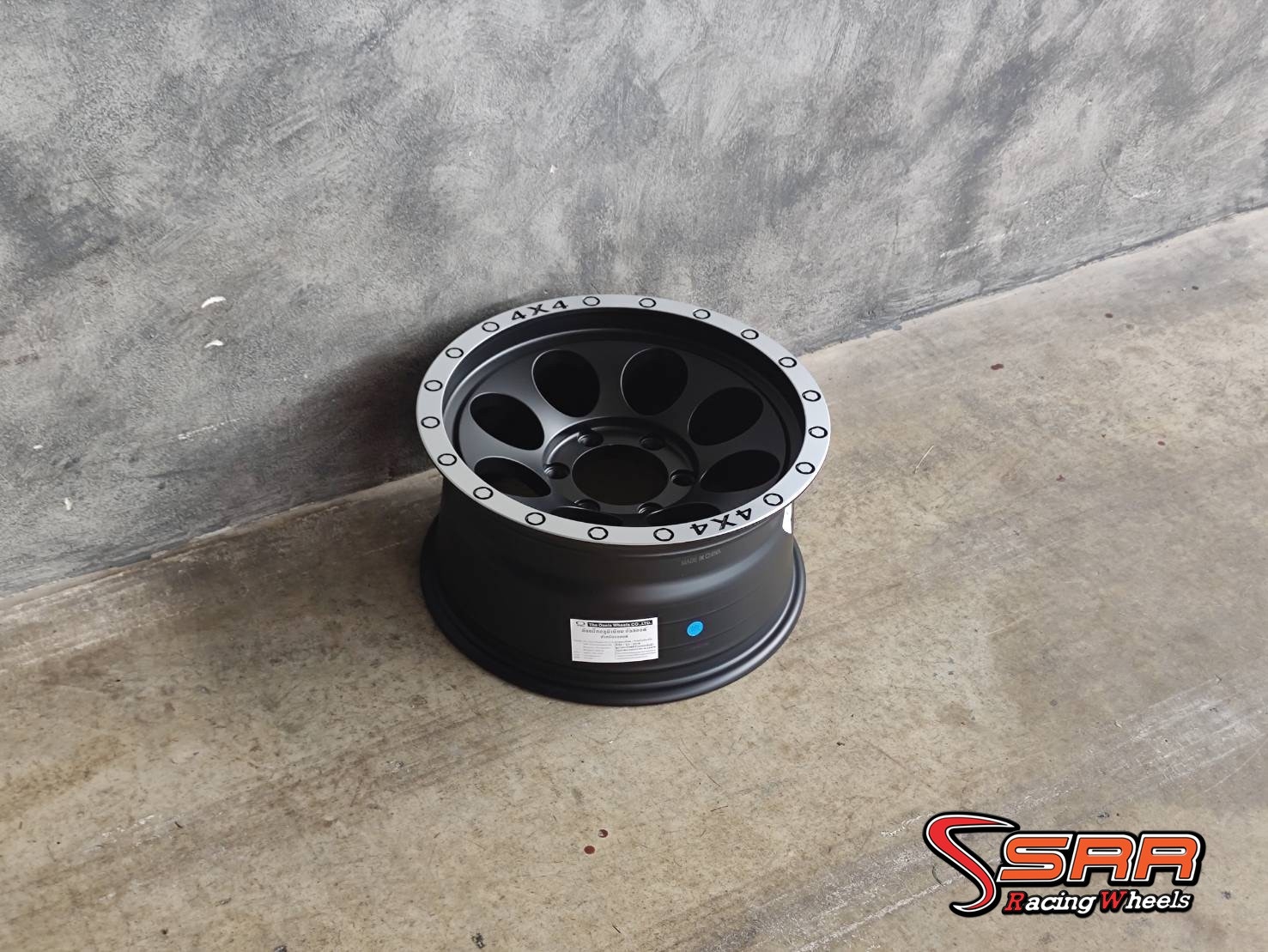 OASIS 885 ลายหยดน้ำ 16 6H139.7 ET0 MATT BLACK MACHINE LIP